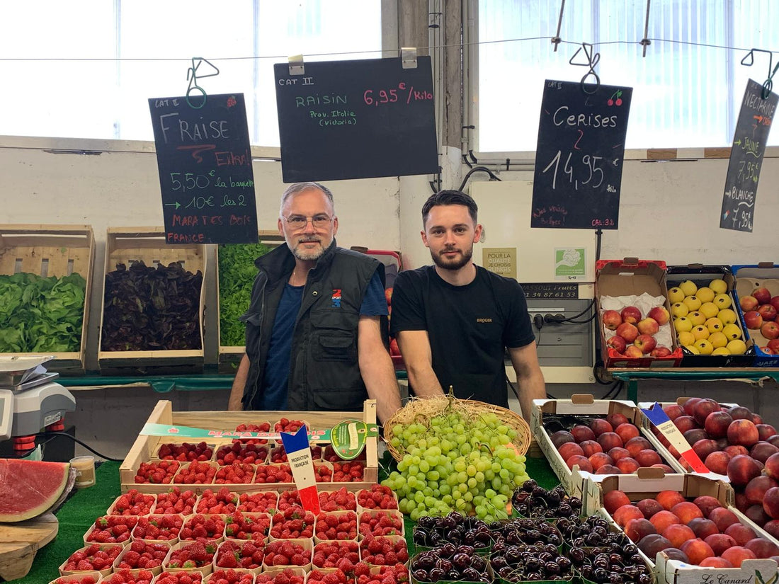 L'équipe O'Jardin de Benjamin :  fruits et légumes frais et locaux à Villemomble et Brou-sur-Chantereine
