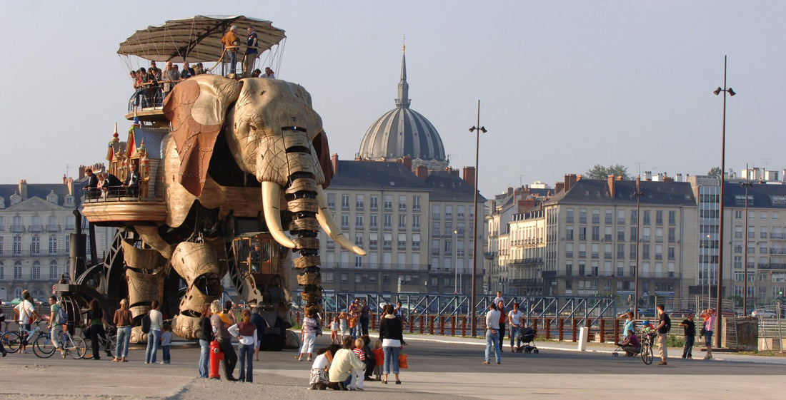 Les Machines de Nantes, acheter un chariot de courses à Nantes