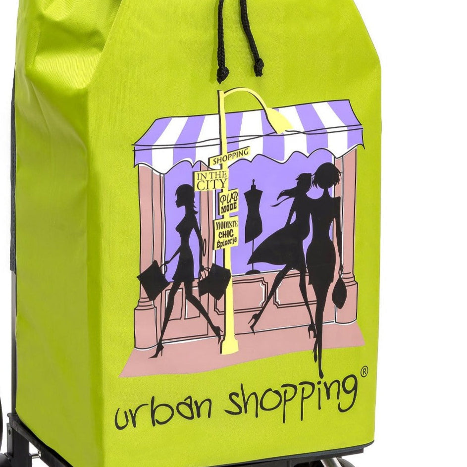 Zoom sur le sac 55L - Vert US