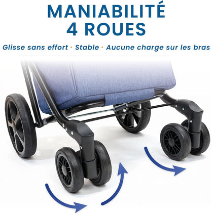 Chariot de courses - Quatrollover
