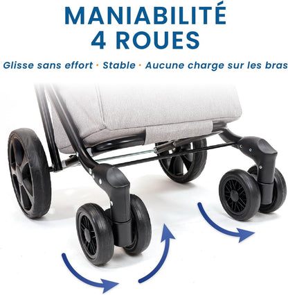 Chariot de courses - Quatrollover