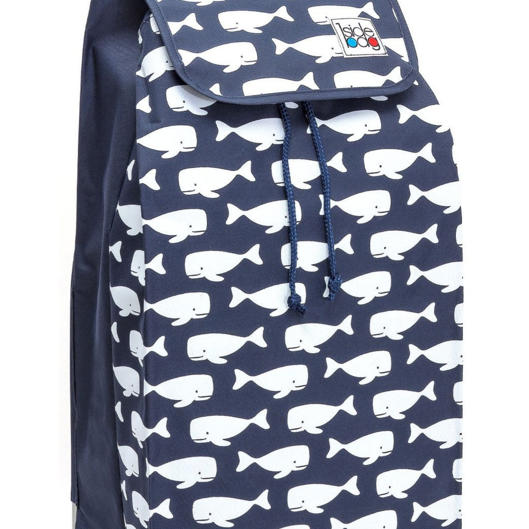 Zoom sur le sac 55L - Baleine