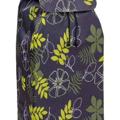 Zoom sur le sac 55L - Feuillage