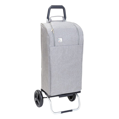 Chariot de course pliable Carlux - 2 roues - Fashion gris