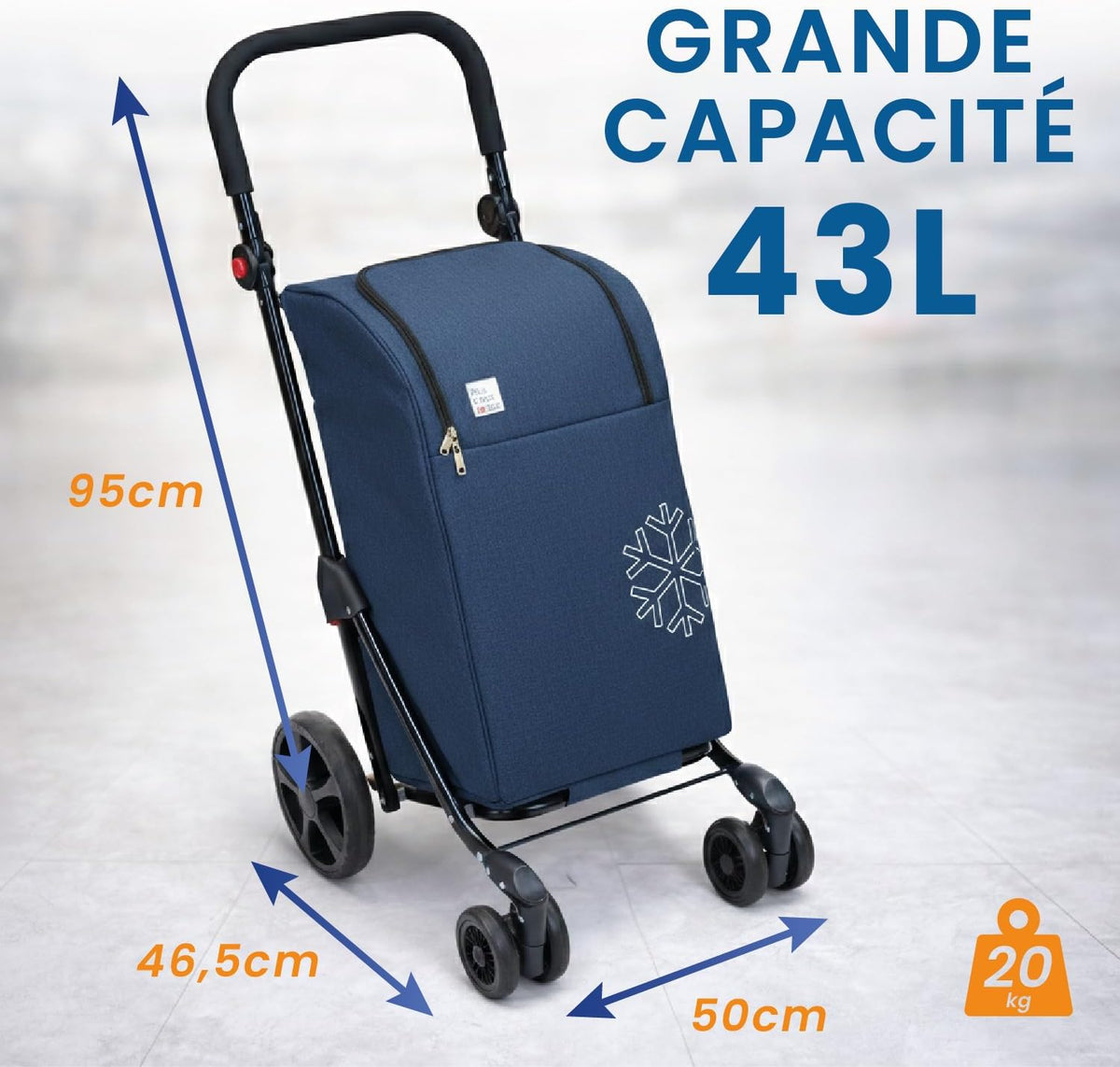 Chariot de courses - Quatrollover