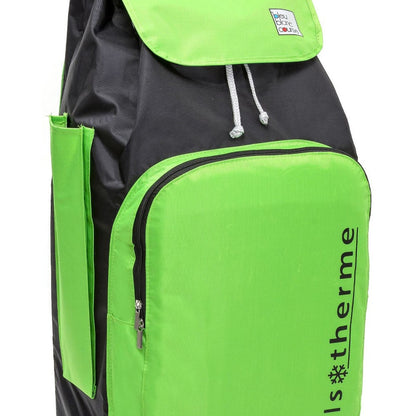 Zoom sur le sac isotherme 65L - Vert Noir