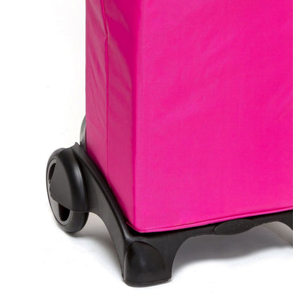 Bas du chariot de courses pliable MP 214 - Sac 55L imperméable - Rose