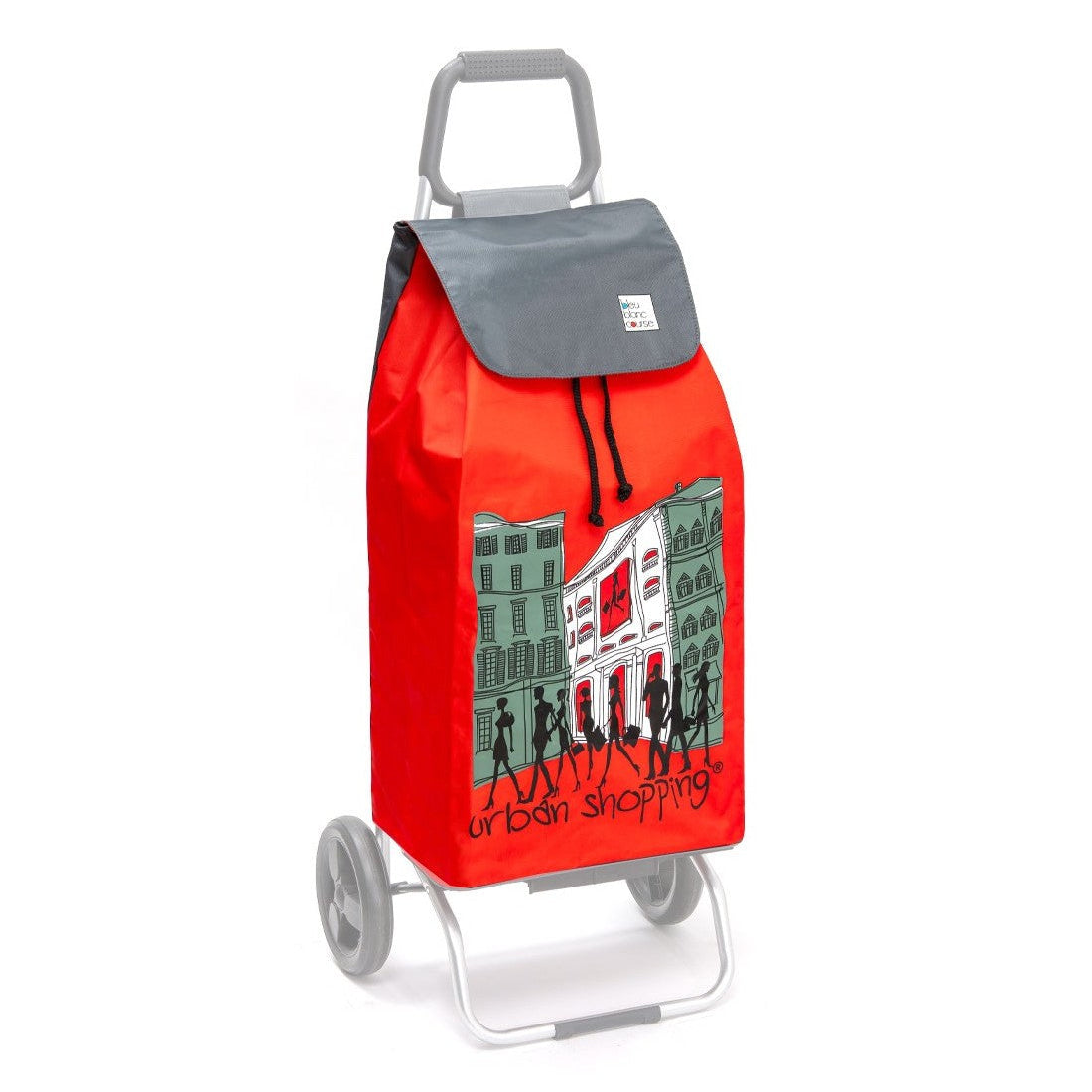 Sac de rechange 55L SIDEBAG Carlux Buggy – Sac de marché imperméable motif Rouge US