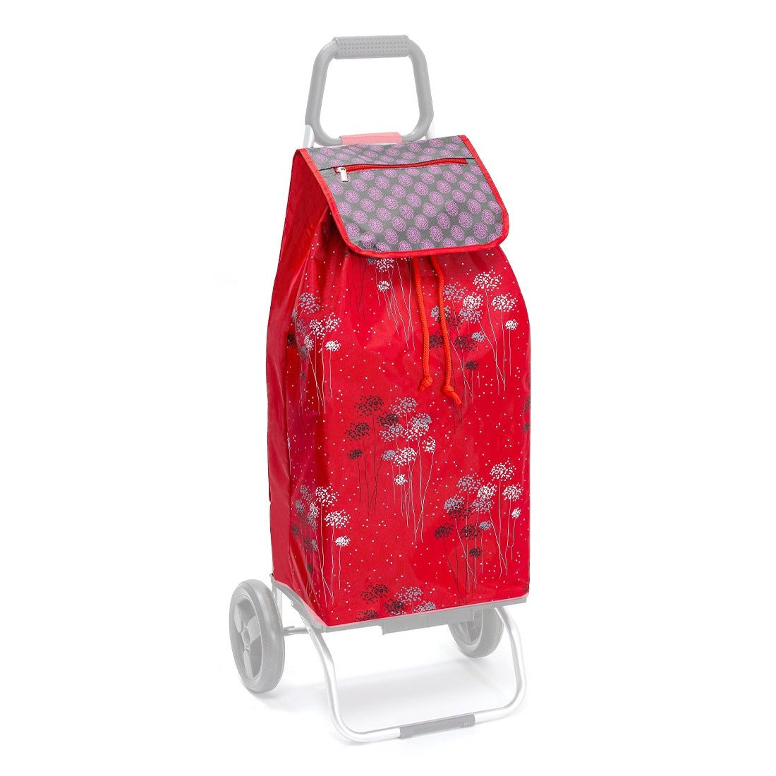 Sac de rechange 55L SIDEBAG Carlux Buggy – Sac de marché imperméable motif Artifice Rouge