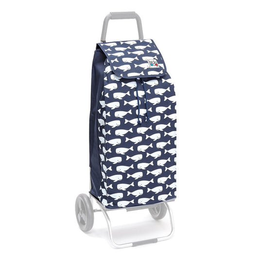 Sac de rechange 55L SIDEBAG Carlux Buggy – Sac de marché imperméable motif Baleine