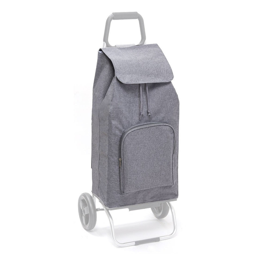 Sac de rechange 55L SIDEBAG Carlux Buggy – Sac de marché imperméable Multipoche Chiné Gris