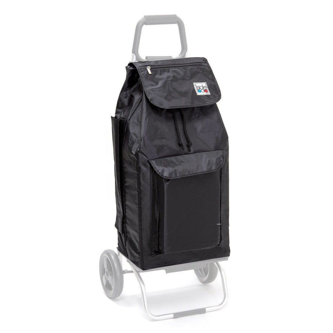 Sac de rechange 55L SIDEBAG Carlux Buggy – Sac de marché imperméable Multipoche Noir
