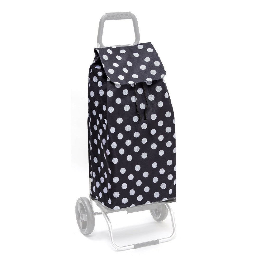 Sac de rechange 55L SIDEBAG Carlux Buggy – Sac de marché imperméable motif Pois Blanc Noir
