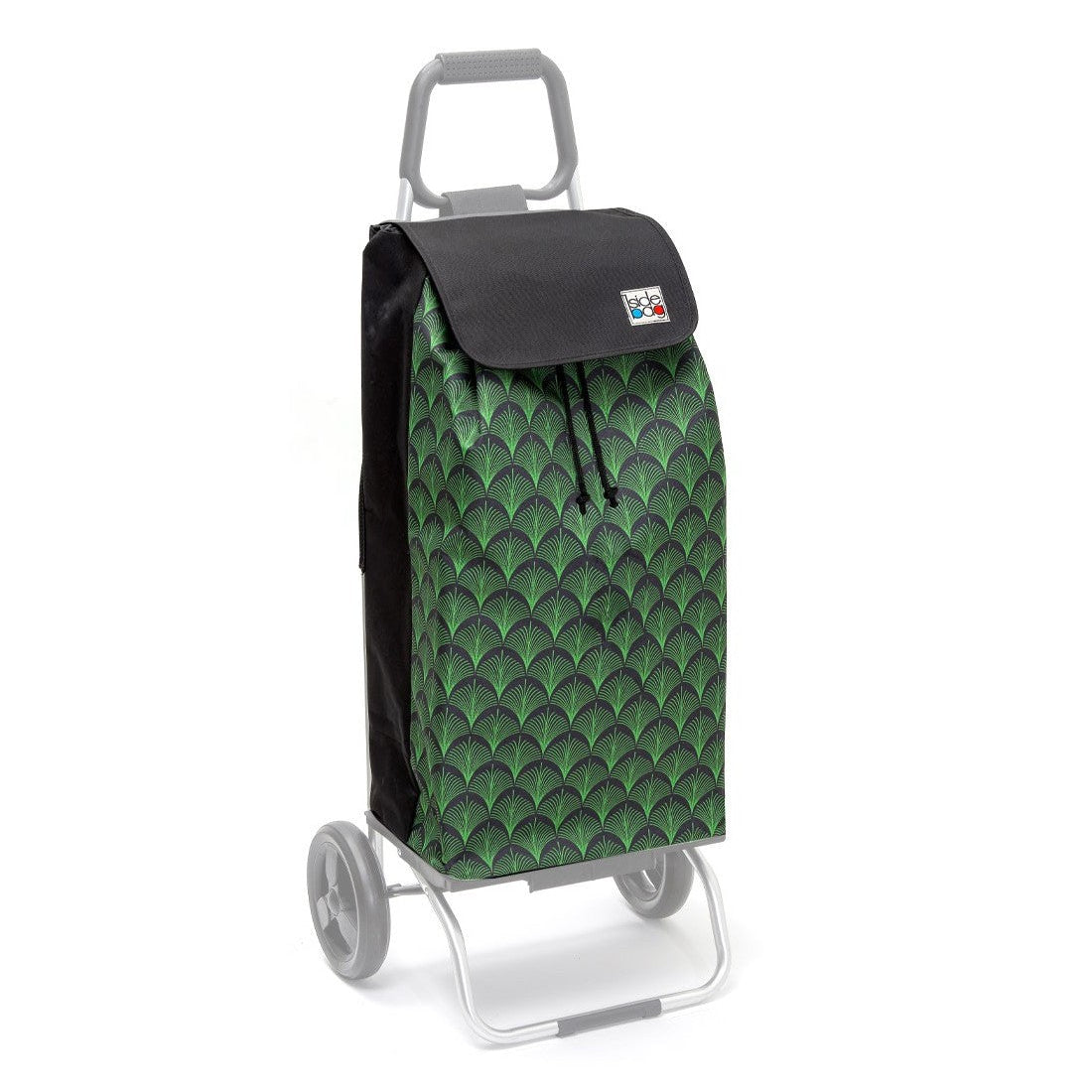Sac de rechange 55L SIDEBAG Carlux Buggy – Sac de marché imperméable motif Greenpalm