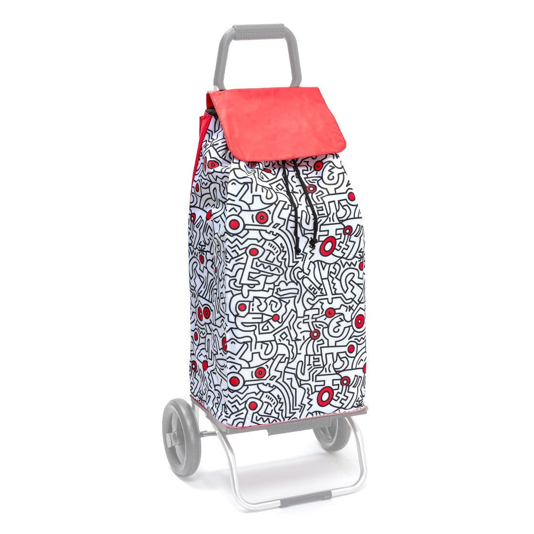  Sac de rechange 55L SIDEBAG Carlux Buggy – Sac de marché imperméable motif Street Art