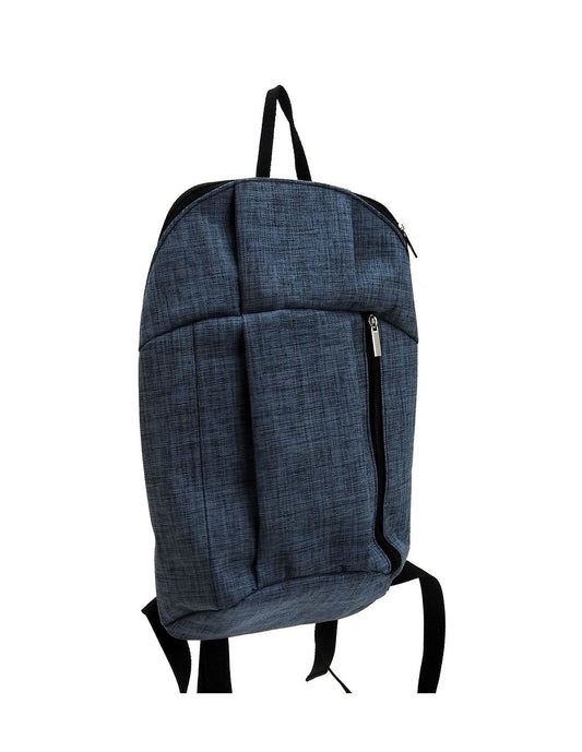 Sac à dos élégant chiné bleu, pratique et confortable, parfait pour les courses, le travail ou les loisirs – Mon Chariot de Courses
