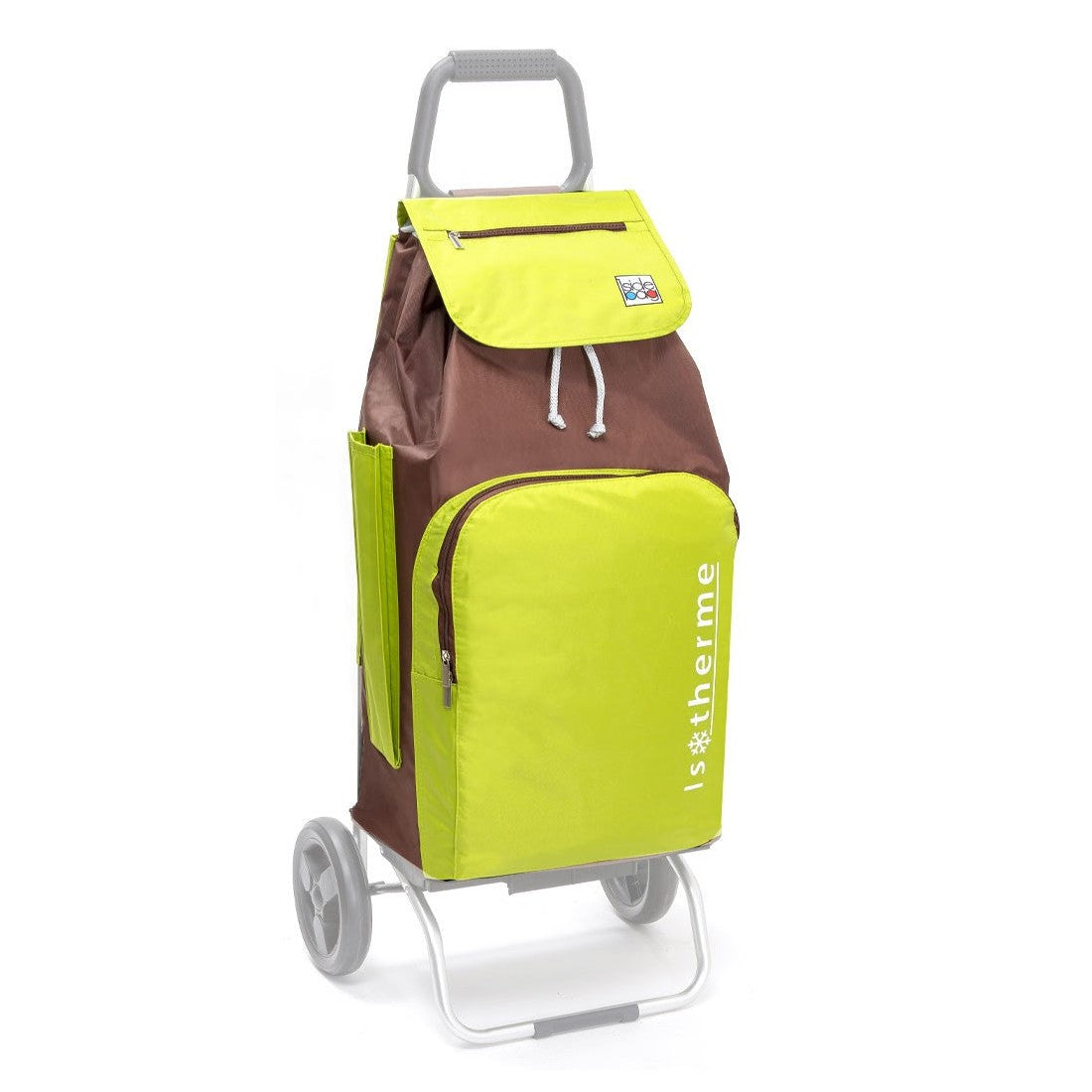 Sac de rechange isotherme 65L SIDEBAG Carlux Buggy – Sac de marché imperméable Brun/Anis