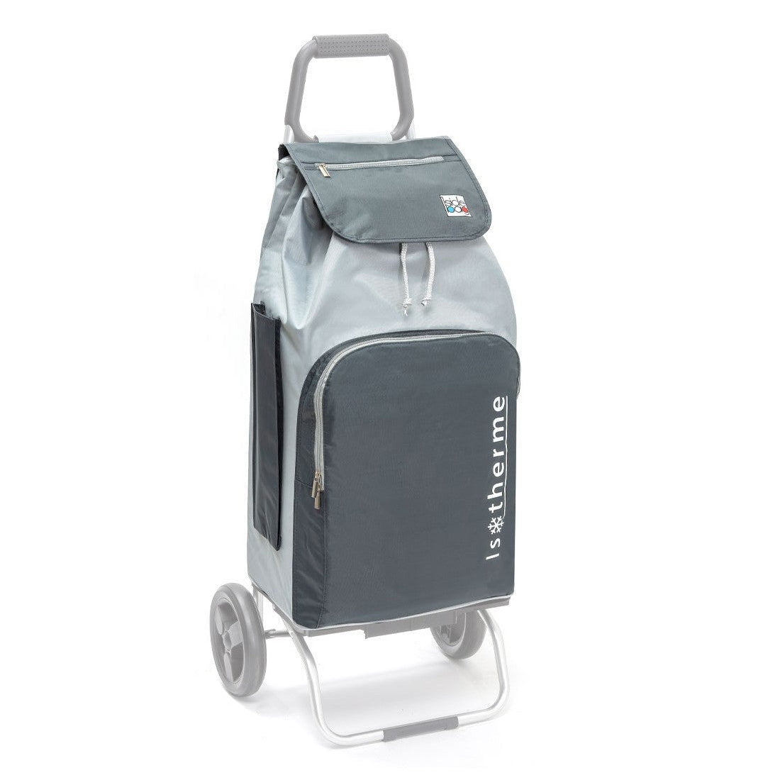Sac de rechange isotherme 65L SIDEBAG Carlux Buggy – Sac de marché imperméable Gris/Gris foncé