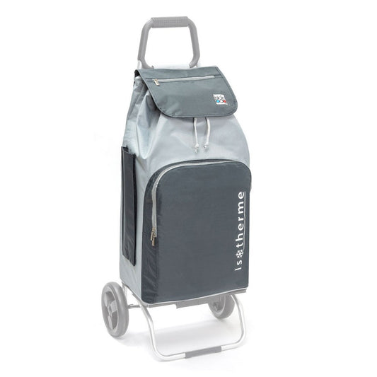 Sac de rechange isotherme 65L SIDEBAG Carlux Buggy – Sac de marché imperméable Gris/Gris foncé