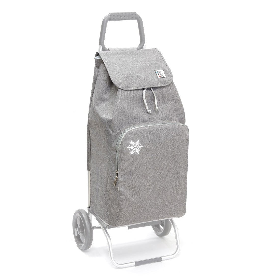 Sac de rechange isotherme 65L SIDEBAG Carlux Buggy – Sac de marché imperméable Chiné Gris