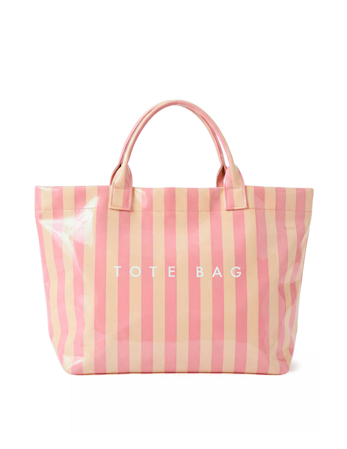 Sac plage Imperméable Rayé 44×31cm - Vernis